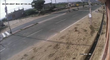 Live road accident palghar city