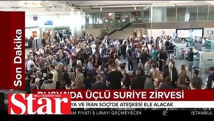 Rusya'da üçlü Suriye zirvesi yapılacak