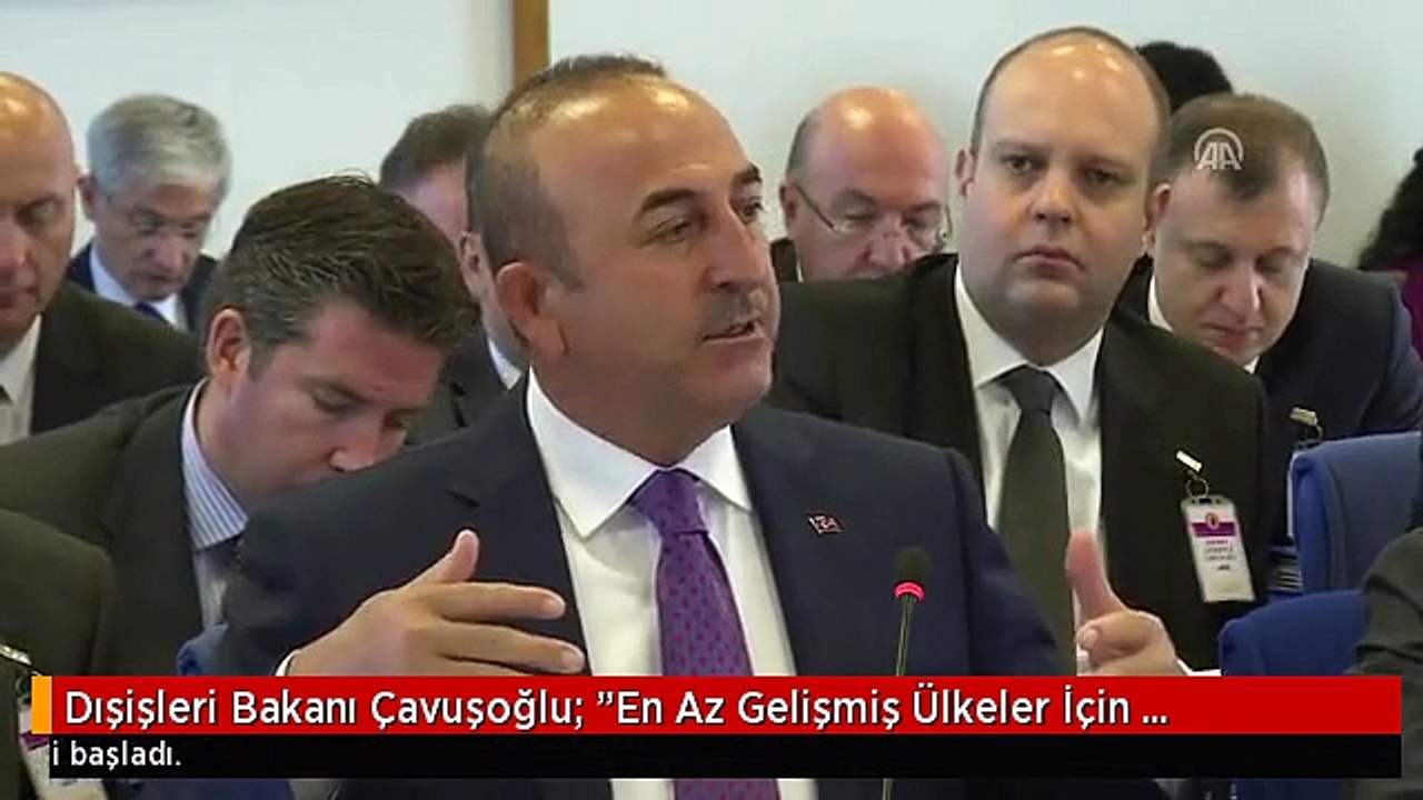 Dışişleri Bakanı Çavuşoğlu: "En Az Gelişmiş Ülkeler İçin Teknoloji Bankasını Gebze'de Kuruyoruz"