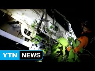 휴가 군인 몰던 트럭 비탈 굴러...1명 사망·8명 부상 / YTN (Yes! Top News)