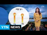[날씨] 내일 중서부 흐린 뒤 갬...남부·영동 비 이어져 / YTN (Yes! Top News)