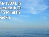 Prestige Cartridge Tintenpatrone 150XL passend zu Lexmark Drucker Pro715 Pro915 Twinpack