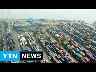 수출 회복세 다시 꺾여...자동차·휴대전화 영향 / YTN (Yes! Top News)