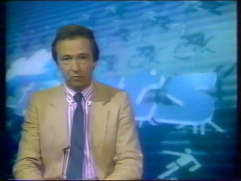TF1 - 7 Juin 1987 - Pubs, teaser, début Sport Dimanche Soir (Daniel Pautrat)