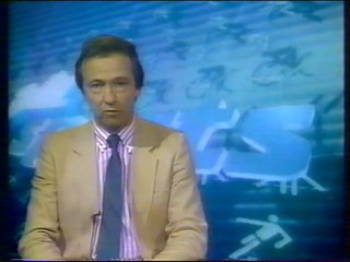 TF1 - 7 Juin 1987 - Pubs, teaser, début "Sport Dimanche Soir" (Daniel Pautrat)