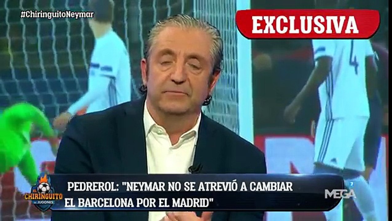 ¡EXCLUSIVA! Pedrerol_ NEYMAR es el OBJETIVO Nº1 del MADRID y él QUIERE FICHAR