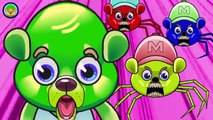 Mega Gummy Bear New Compilation 2017 Non Stop! Surprise Eggs Finger Family Song Nursery Rhymes 11