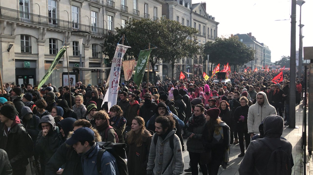 Manifestation contre les ordonnances Macron