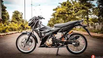 CuongMotor - Suzuki Raider R150 FI (Satria FI) độ Bánh Căm cùng loạt đồ chơi cực ngầu