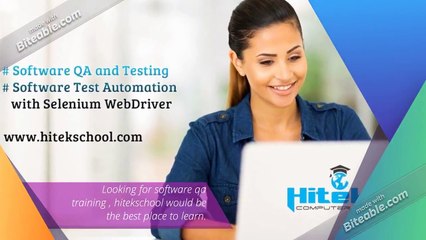 Software QA Training Online