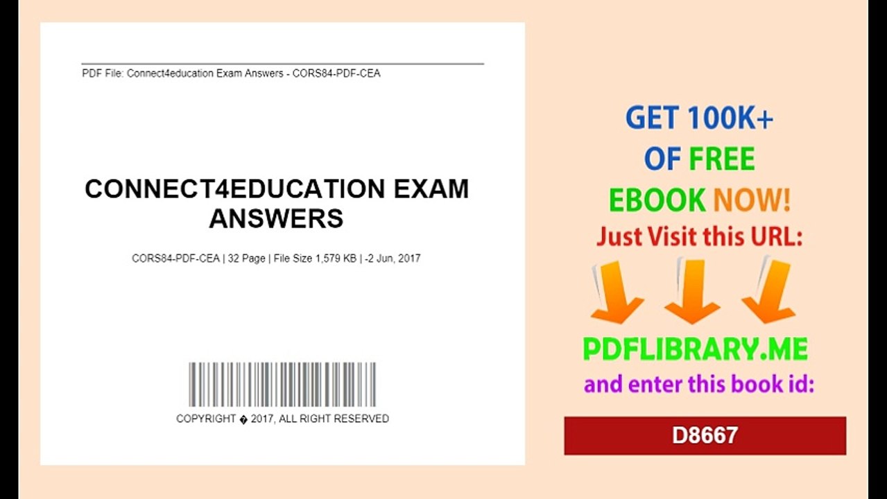 Connect4education Exam Answers