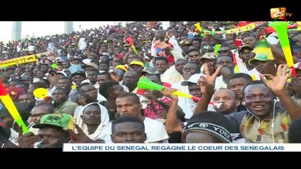 L'ÉQUIPE DU SÉNÉGAL REGAGNE LE COEUR DES SÉNÉGALAIS