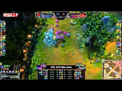 [GPL 2013 Mùa Xuân] [Tuần 2] Singapore Sentinels vs Bangkok Titans [12.01.2013]