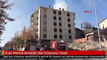 Sivas Metruk Binadaki Baz İstasyonu Yandı