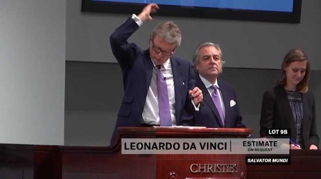 Salvator Mundi : comment 450 millions de dollars ont été dépensés en 19 minutes
