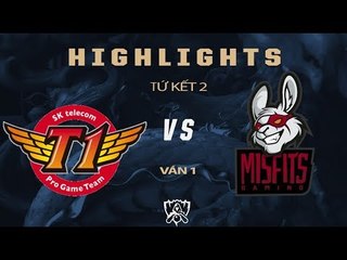 [Highlights] SKT vs MSF [Tứ Kết][Ván 1][CKTG2017]