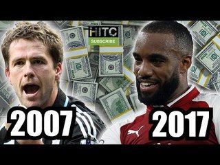 9 BEST PAID Premier League Players: 2007 v 2017