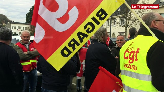 Code du travail. Faible mobilisation à Quimperlé