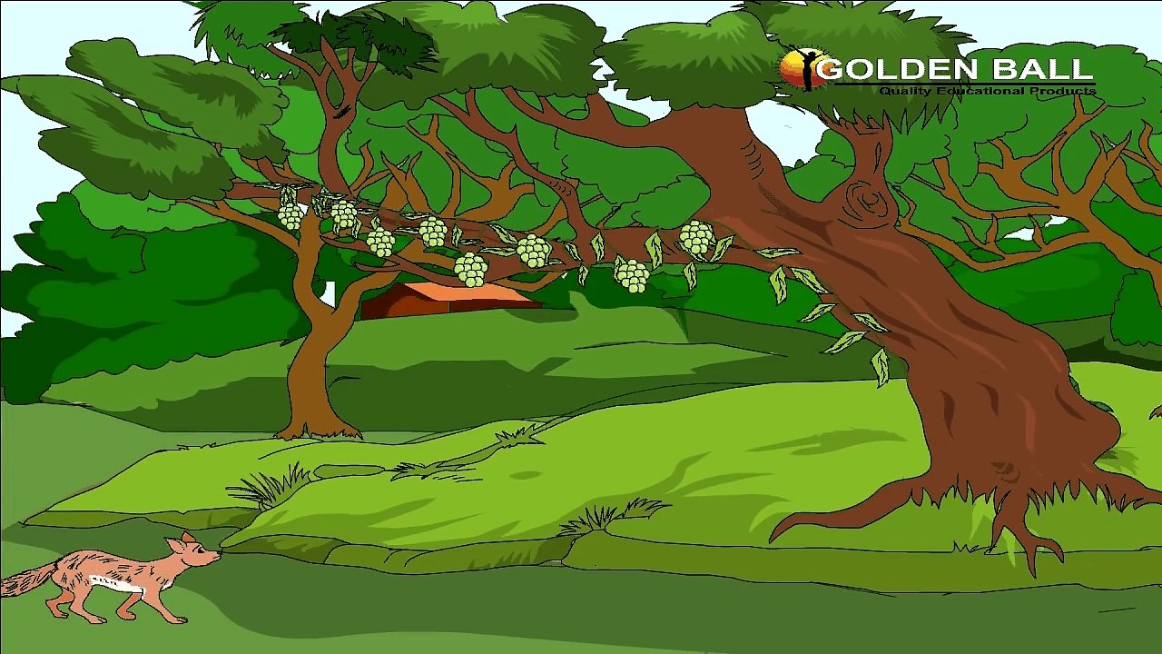 Fox And Grapes I Angoor Khatte Hain I Hindi Stories With Moral ¦ Story For Children In Hindi