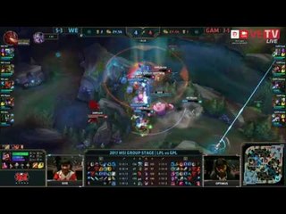 [15.05.2017] Highlight: WE vs GAM [Group stage]