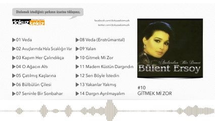 Bülent Ersoy - Gitmek Mi Zor (Official Audio)