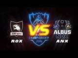 [07.10.2016] Highlights Tiebreak ROX vs ANX [CKTG2016]