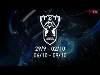 [14.09.2016] Lễ bốc thăm CKTG 2016; BKT, GBM chia tay 4 thành viên [eSports247]