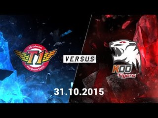 [31.10.2015] SKT vs KOO [CKTG2015 - Chung Kết ][Trận 1]