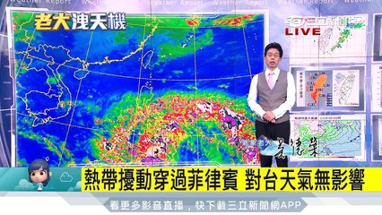 今西半部多雲到晴　東半部清晨後雨停歇｜三立準氣象｜20171116｜三立新聞台