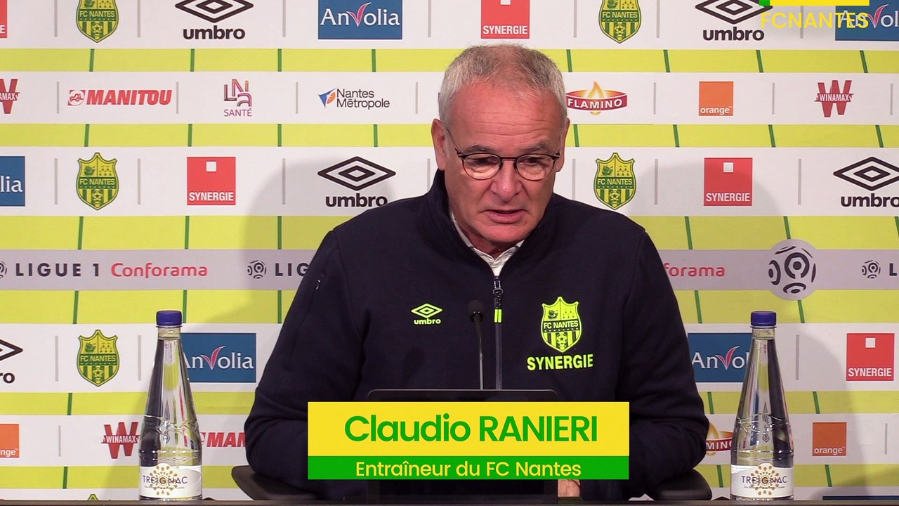 Claudio Ranieri avant PSG-FCN
