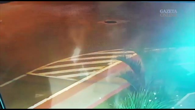 Câmera de segurança flagra momento de atropelamento em Vila Velha