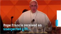 Pope Francis donates Lamborghini to help ISIS victims