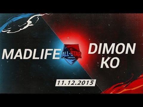 [11.12.2015] Madlife vs Dimonko [All Star 2015 1v1]
