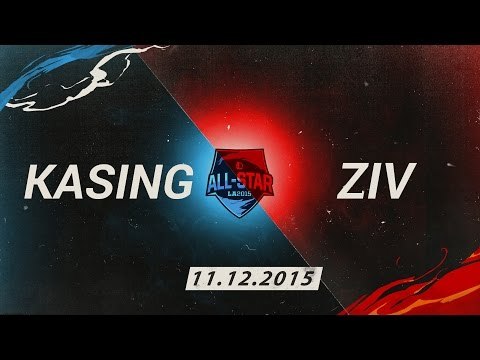 [11.12.2015] Kasing vs Ziv [All Star 2015 1v1]