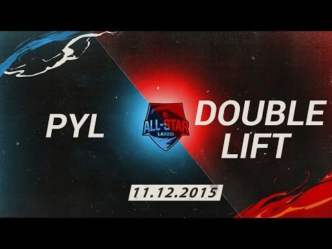 [11.12.2015] Pyl vs Doublelift [All Star 2015 1v1]