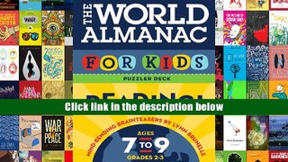Popular Book  The World Almanac for Kids Puzzler Deck: Reading: Ages 7-9, Grades 2-3  For Kindle