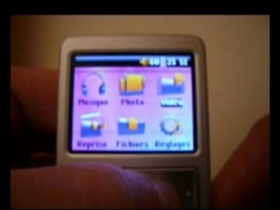 Archos 105 : interface