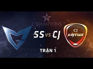 [12.08.2015] SS vs CJ [LCK Mùa Hè 2015][Trận 1]