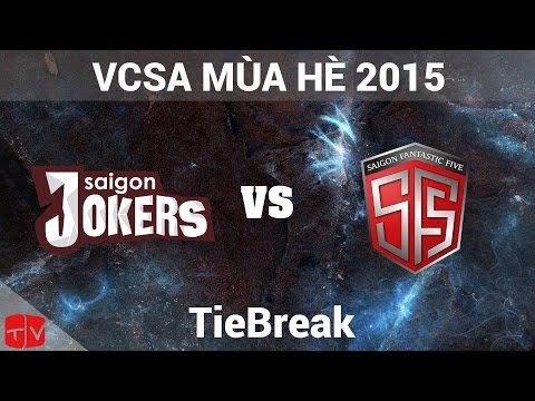 [24.08.2015] SAJ vs SF5 [VCSA Mùa Hè 2015][TieBreak]