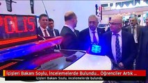 İçişleri Bakanı Soylu, İncelemelerde Bulundu... Öğrenciler Artık Serviste Unutulmayacak