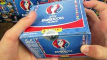 Panini Euro 2016 Stickers - FULL BOX OPENING! 100 PACKS