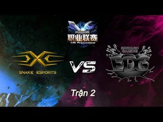 [04.09.2015] SS vs EDG [LPL Mùa Hè 2015 - Trận 2]