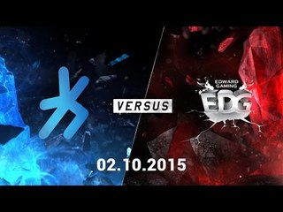 [02.10.2015] H2K vs EDG [CKTG2015 - Bảng C]