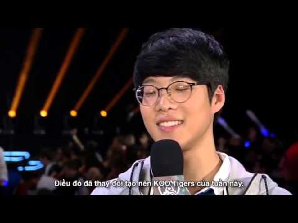 [CKTG-Day5] Phỏng vấn KOO Tigers Smeb sau trận đấu