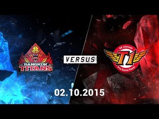 [02.10.2015] BKT vs SKT [CKTG2015 - Bảng C]