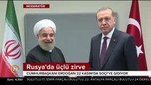 Kritik üçlü zirvede Suriye konuşulacak