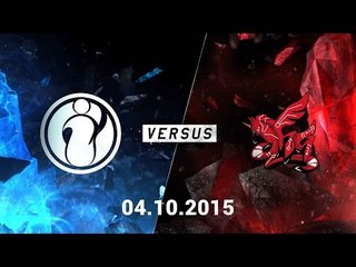 [04.10.2015] iG vs ahq [CKTG2015 - Bảng B]