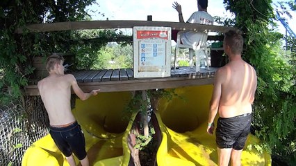 Scary Peak Water Slide at Caneva Aquapark