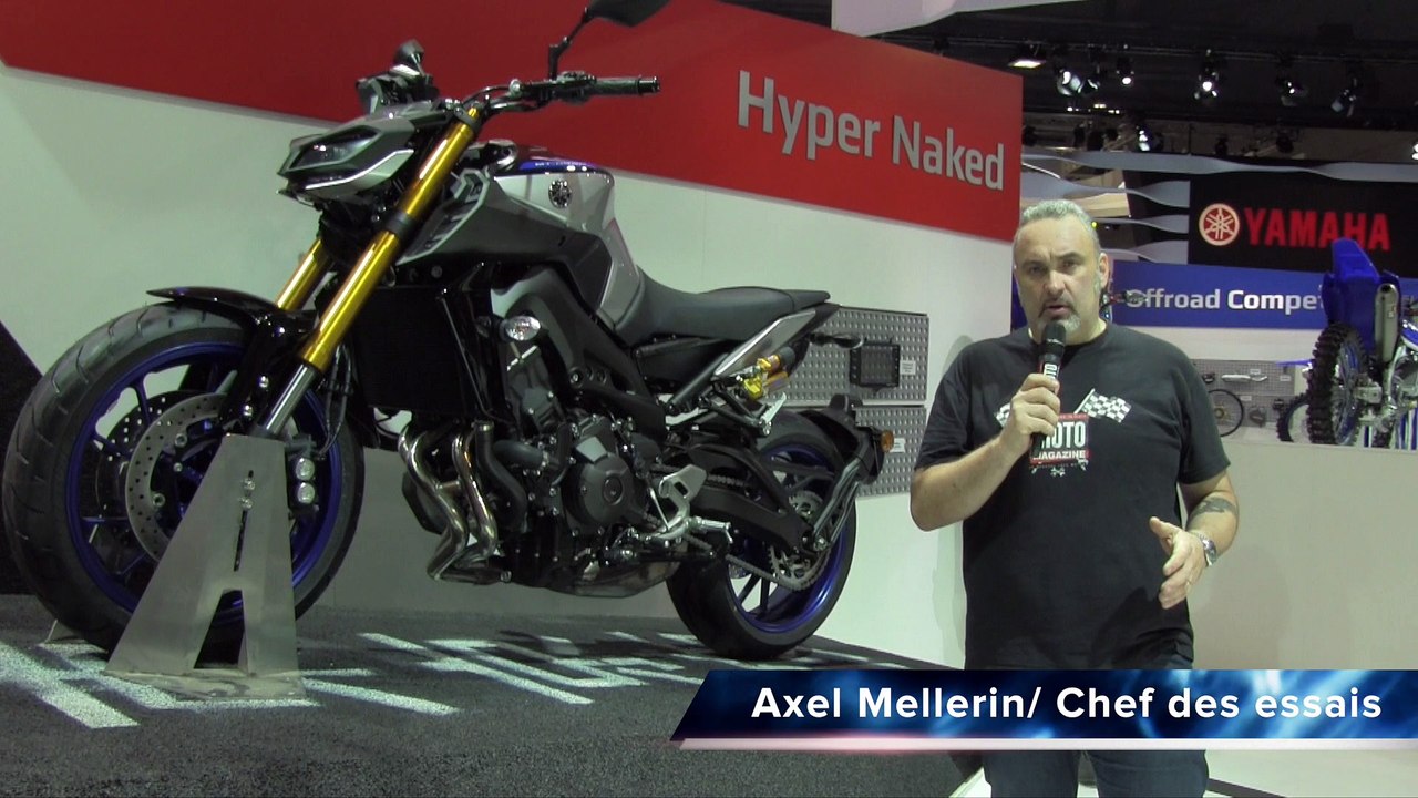 Yamaha MT09 SP, nouveauté 2018 - salon moto de Milan (EICMA 2017)