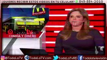 Mujer entra por ventanilla de McDonalds y arrasa con comida y dinero-Al Rojo Vivo-Video